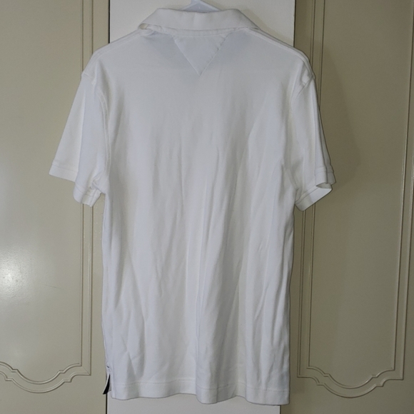 Tommy Hilfiger custom fit white polo - Picture 5 of 5